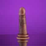 Pênis Real Dick Ultra Realístico Com Ventosa 15,3 X 4 cm