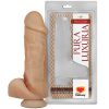 15339548763 penis realistico com escroto e ventosa 18cm x 5cm
