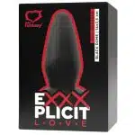 Estimulador Exxxplicit Love Black Dome com Vibro - 14x5,5cm - Imagem 3