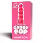 Estimulador Candy Pop Maciço Rosa - 14x2,8cm - Imagem 3