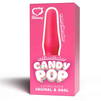 Plug Estimulador Candy Pop com Vibro Bullet - 12,5x3,3cm 5 15339728122 plug estimulador candy pop com vibro bullet 12 5x3 3cm 03