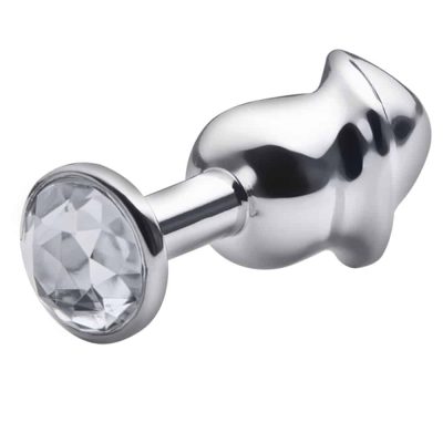 15339957551 lite plug anal prata penis com pedra cristal 03