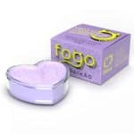 Vela Fogo da Paixão Com Glitter Aroma Algodão Doce