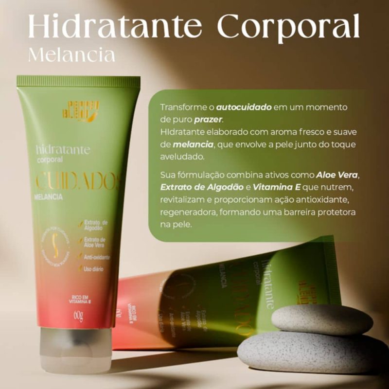 Hidratante Corporal com Aroma de Melancia - Pepper Blend Sedenta por Cuidados | 60g - Imagem 2