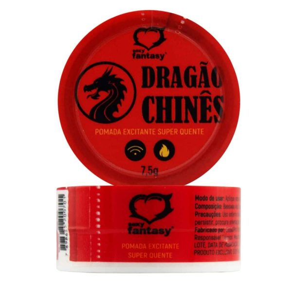 Dragão chinês - Pomada excitante unissex com sensação de aquecimento 7,5 g - Sexy fantasy
