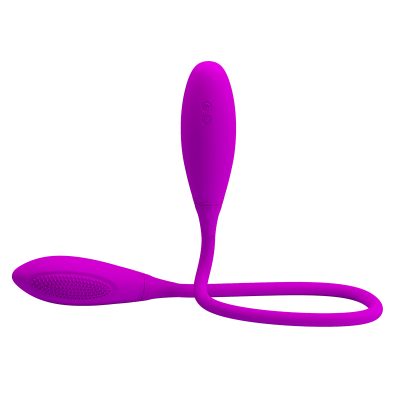 Pretty love snaky vibe ii - Vibrador recarregável duplo unissex com 7 modos de vibração e resistência à água 10 15158080144 bi 014327 4