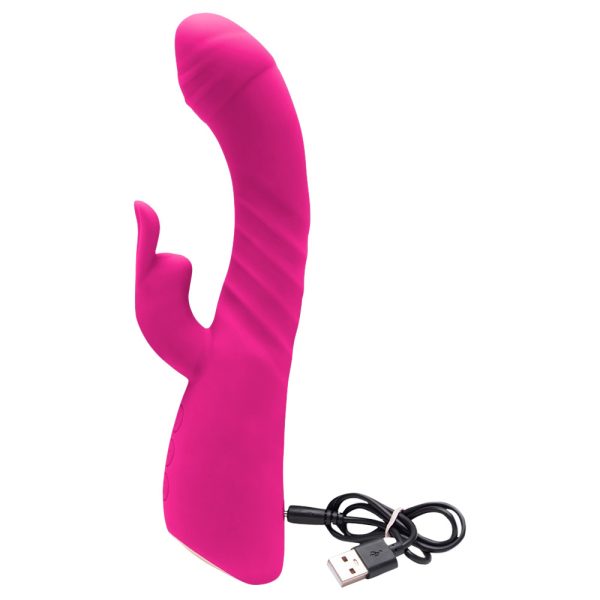 Vibrador Ponto G E Clitóris Vai E Vem Com 7 Modos Vibrações Nv Toys | Cor: Pink - Imagem 3