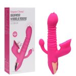 Dibe Miki orgasm clitoral - Vibrador triplo com função vai e vem e 7 modos de vibração