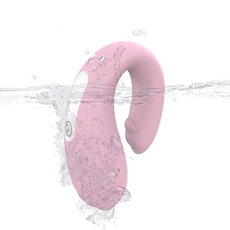 S-hande winter - Vibrador para casal recarregável estimulador de ponto g e clítoris com 9 modos de vibrações | cor: rosa - Imagem 3