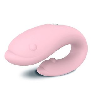 S-hande winter - Vibrador para casal recarregável estimulador de ponto g e clítoris com 9 modos de vibrações | cor: rosa