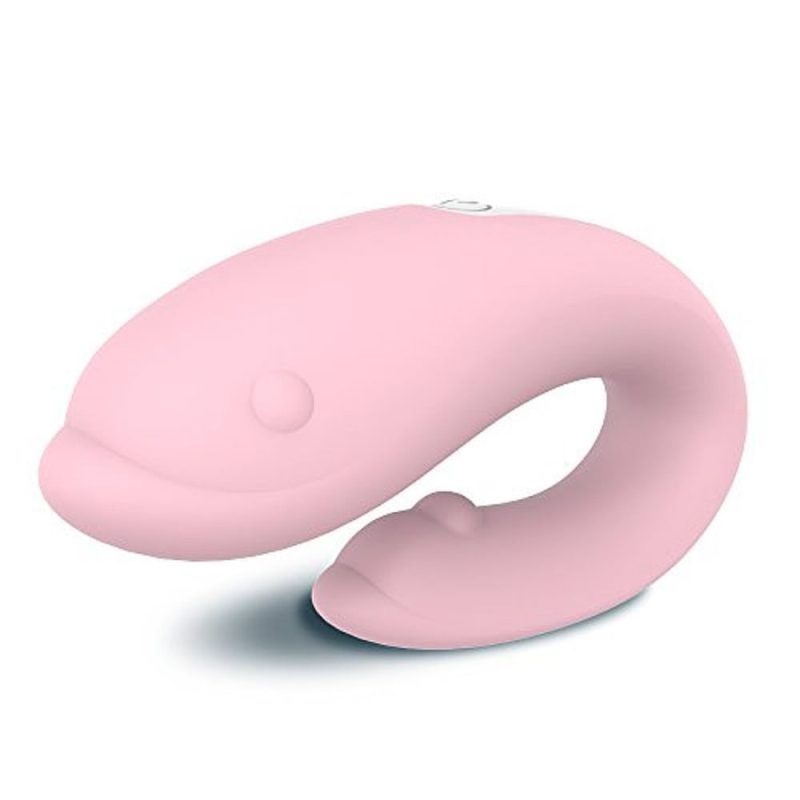 S-hande winter - Vibrador para casal recarregável estimulador de ponto g e clítoris com 9 modos de vibrações | cor: rosa