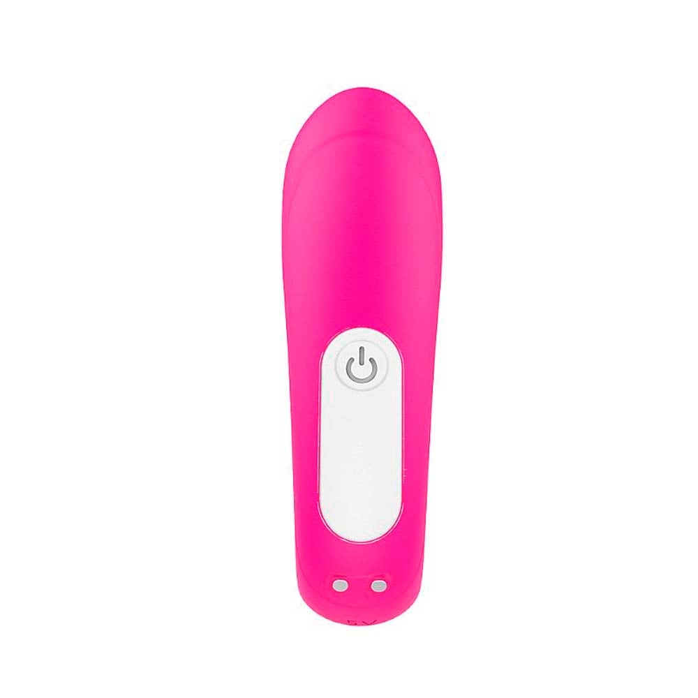 Vibrador de casal em silicone com controle recarregável e 9 modos de vibração - s-hande mermaid rct - 10 x 4,6 cm | Pink 3 Vibrador de casal em silicone com controle recarregável e 9 modos de vibração - s-hande mermaid rct - 10 x 4,6 cm | Pink - Imagem 3