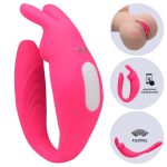 Vibrador de casal Hera recarregável com app 9 modos vibração - Imagem 2