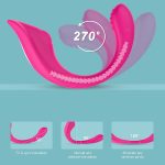 Vibrador de casal recarregável ribbon pro com controle  S - hande - Imagem 2
