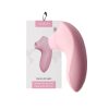Pulse lite neo rosa claro vibrador estimulador interativo com APP 5 modos de onda de pressão e intensidade