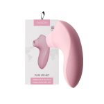 Pulse lite neo rosa claro vibrador estimulador interativo com APP 5 modos de onda de pressão e intensidade