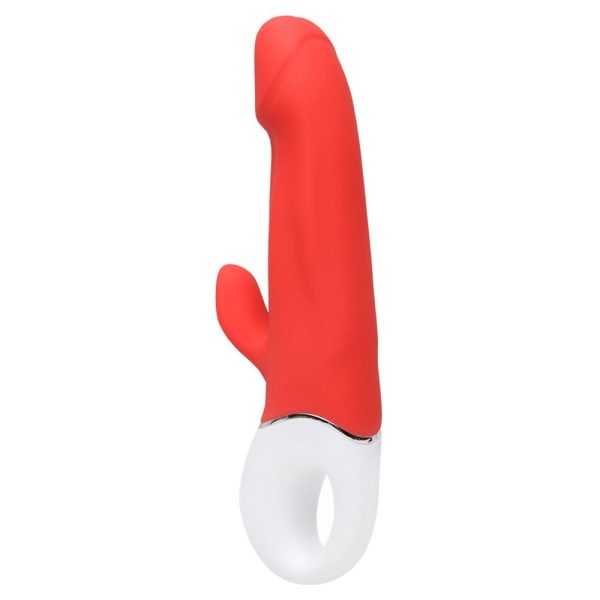 S-hande Wave - Vibrador rabbit em silicone com glande definida, recarregável com 9 modos de vibração - Imagem 6