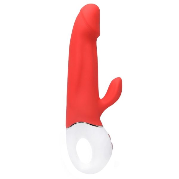 S-hande Wave - Vibrador rabbit em silicone com glande definida, recarregável com 9 modos de vibração - Imagem 5