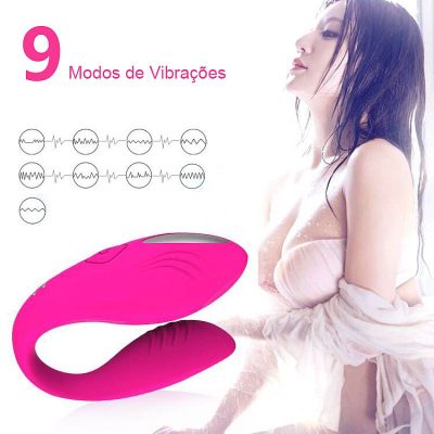 Vibrador de Casal ELA com APP - Recarregável 18 15207223234 18883 4