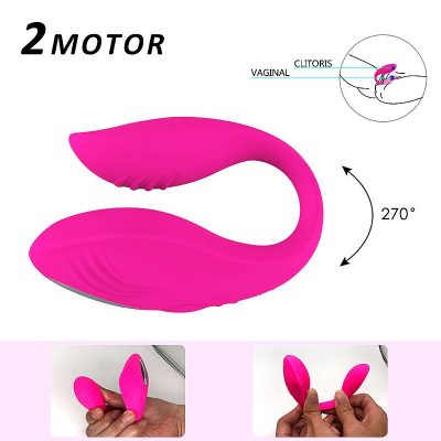 Vibrador de Casal ELA com APP - Recarregável 19 15207223318 18884 4