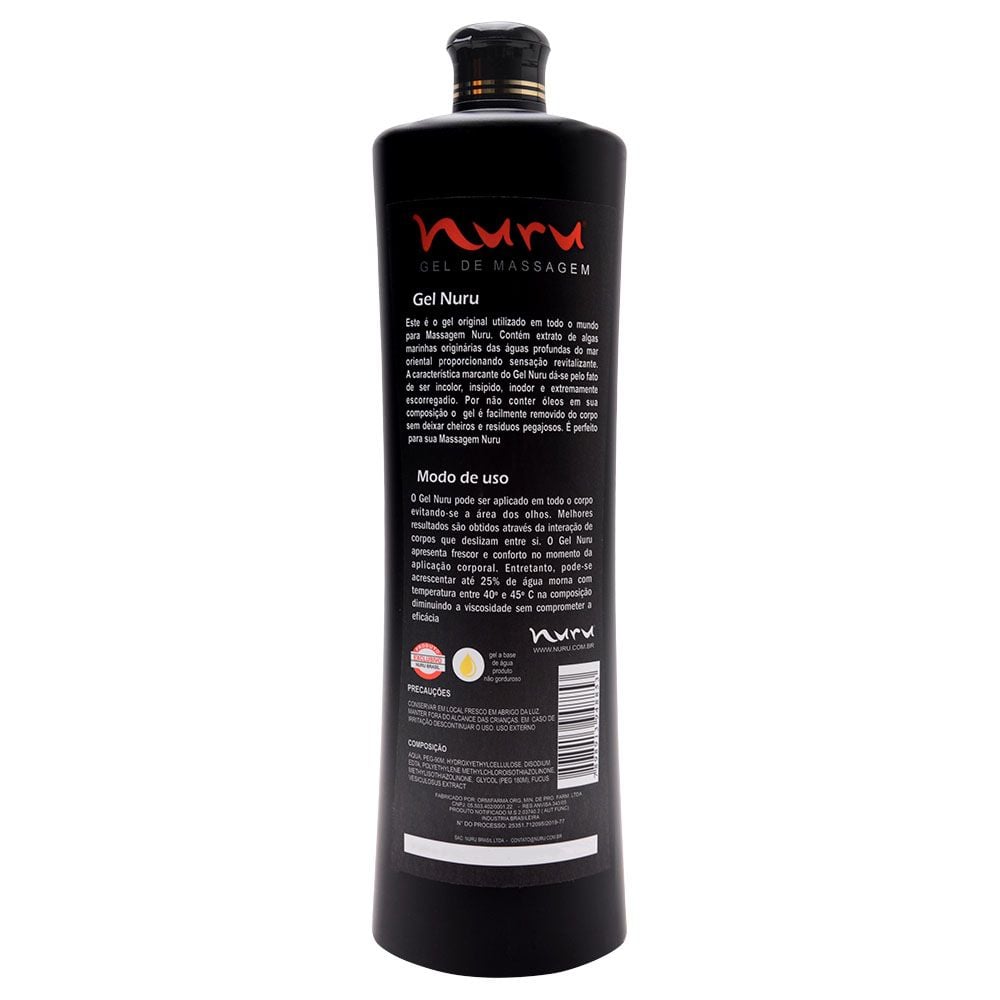 Nuru standard gel de massagem média viscosidade 1000ml nuru 3 Nuru standard gel de massagem média viscosidade 1000ml nuru - Imagem 3