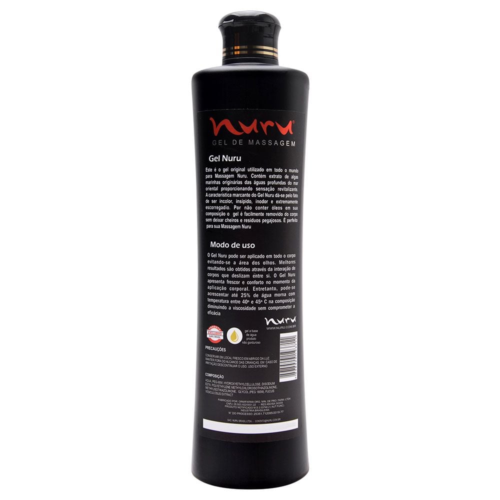 Nuru standard gel de massagem média viscosidade 500ml nuru 3 Nuru standard gel de massagem média viscosidade 500ml nuru - Imagem 3