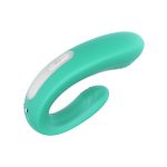 Vibrador de Casal Recarregável anatômico e flexível em silicone com controle remoto - Imagem 2