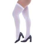 Meia 7/8 Tradicional branca Perrutextil