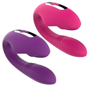 Vibrador de casal com Pulsação com 5 Modos de Pulsação e 8 modos de vibração