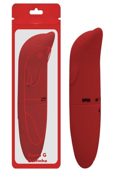 Vibrador formato Golfinho Toque Aveludado 21 15309243681 vibrador formato golfinho toque aveludado 04
