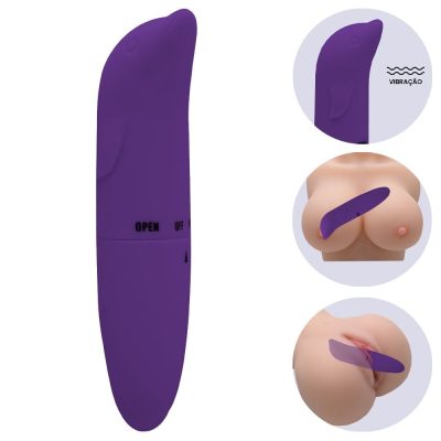 Vibrador formato Golfinho Toque Aveludado 27 15309249757 17030748939594 zoom