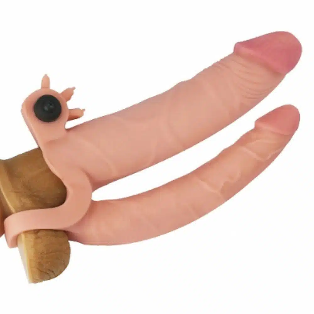 Capa Peniana Extensora Com Preenchimento Na Ponta E Cápsula Vibratória  Imagem 4
