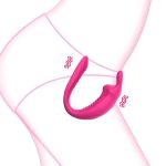 Vibrador de casal Hera recarregável com app 9 modos vibração - Imagem 8