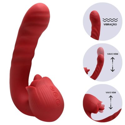 Estimulador de Clitóris Rose Bump Orgasm USB 14 15350677660 17478491833047 zoom