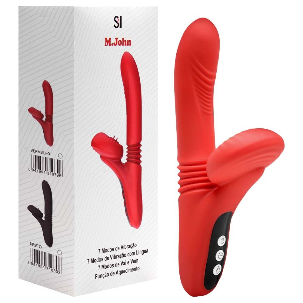 Vibrador Ponto G M John Vai E Vem 13 Vibrador Ponto G M John Vai E Vem - Imagem 13