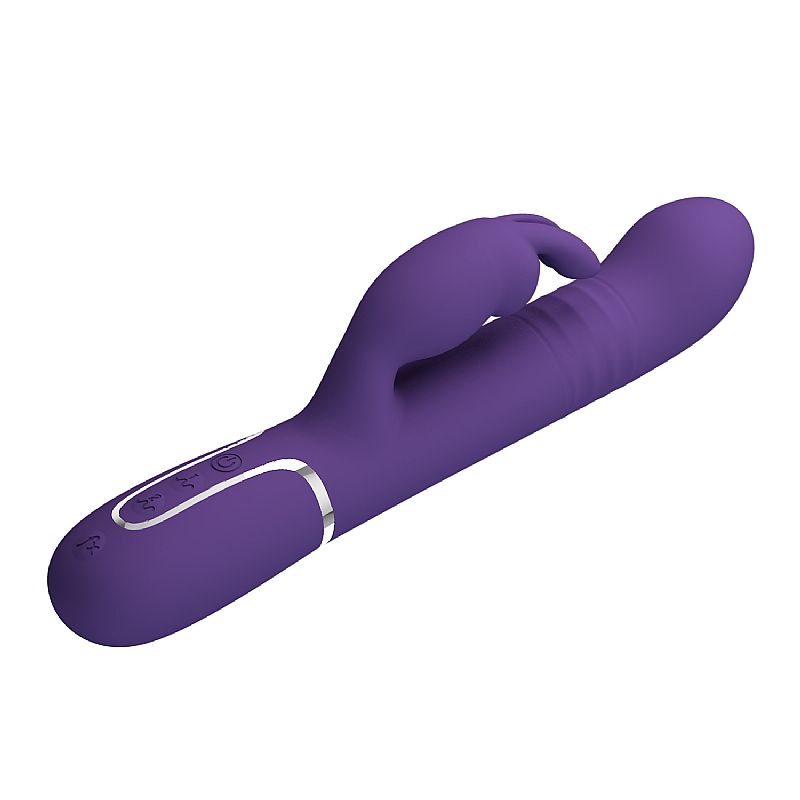 Vibrador de Ponto G e Clitóris Vai e vem Twinkled 2 - Pretty Love 6 Vibrador de Ponto G e Clitóris Vai e vem Twinkled 2 - Pretty Love - Imagem 6