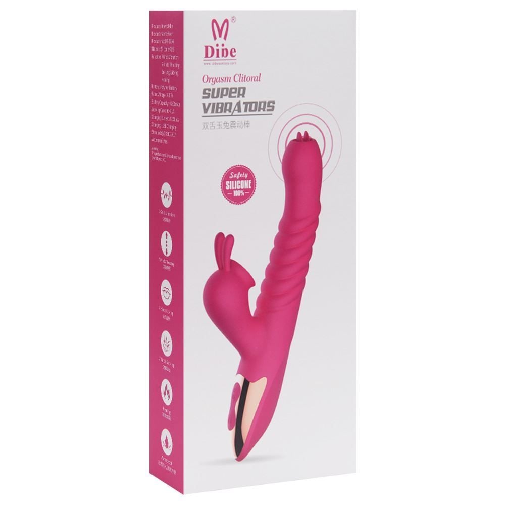 Dibe Faer Orgasm vibrador clitoral vai e vem e 7 modos de vibração 6 Dibe Faer Orgasm vibrador clitoral vai e vem e 7 modos de vibração - Imagem 6