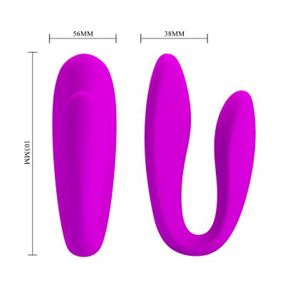 Vibrador Para Casal com 10 modos de vibrações Letitia - Pretty Love 13 15351562155 bi 014485w 06