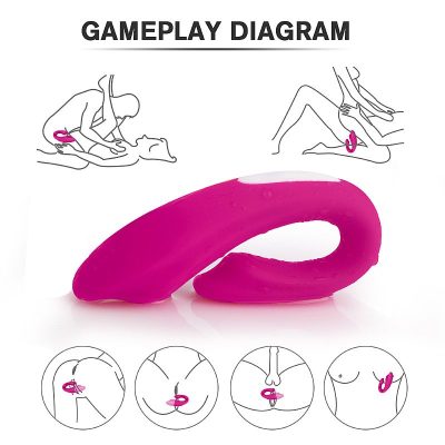 Vibrador e estimulador para o casal controle e carregador magnético wejoy rct - s-hande - Pink 5 15351568224 7949 4