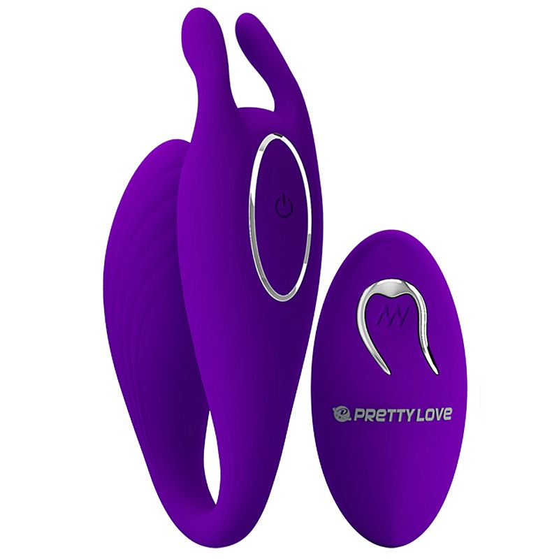 Pretty love bill - Vibrador para casal recarregável com 12 modos de vibrações e controle remoto sem fio 3 Pretty love bill - Vibrador para casal recarregável com 12 modos de vibrações e controle remoto sem fio - Imagem 3