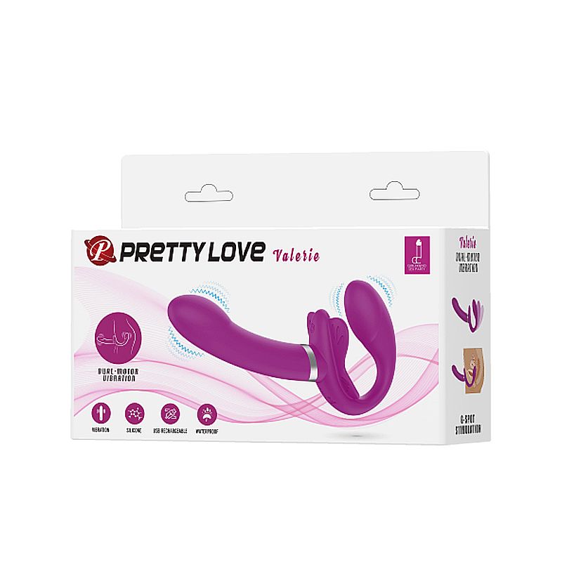 Vibrador Massageador de casal com Ponto G Valerie - Pretty Love 9 Vibrador Massageador de casal com Ponto G Valerie - Pretty Love - Imagem 9
