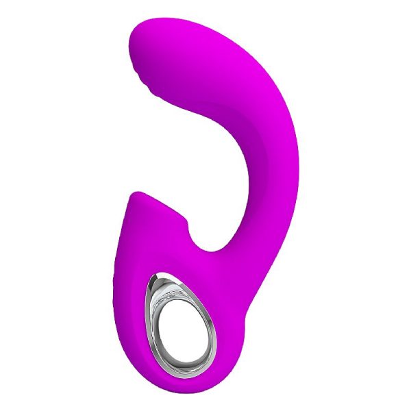 Vibrador de Ponto G e Clitóris com Tapping Sibel - Pretty Love - Imagem 2