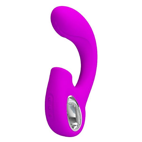 Vibrador de Ponto G e Clitóris com Tapping Sibel - Pretty Love - Imagem 5