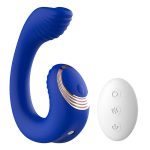 Vibrador de Ponto G e Clitóris com Controle Remoto - Curvado - Tunísia