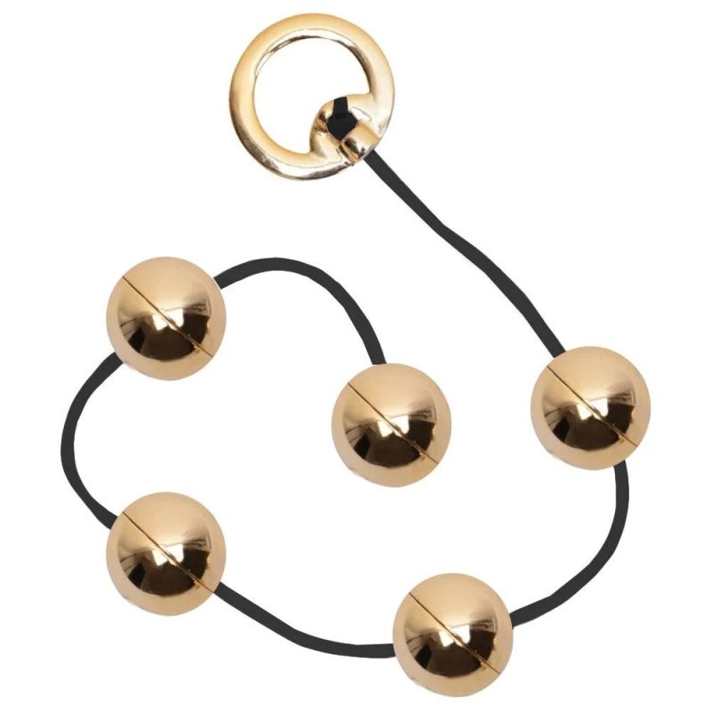 Less Bolinha tailandesa Dourado M metalizada hard - Imagem 3