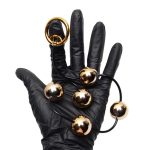 Less Bolinha tailandesa Dourado P metalizada hard - Imagem 4
