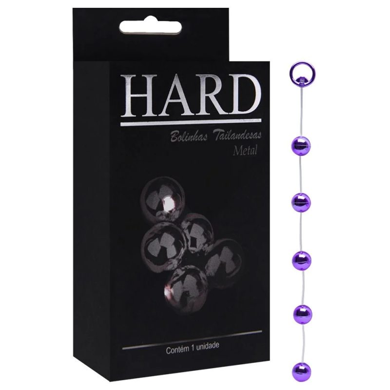 Bolinhas Tailandesas Em Metal Colors Lilás – Linha Hard