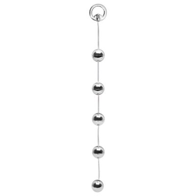 Alternative view of Bolinhas Tailandesas Em Metal Colors Cromada – Linha Hard