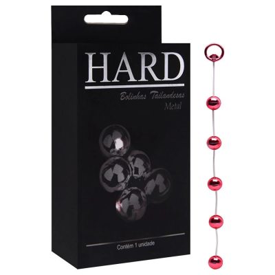 Bolinhas Tailandesas Em Metal Colors Vermelha – Linha Hard