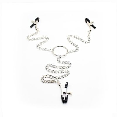 Prendedor De Mamilos E Clitóris Com Corrente 4 15352020625 sa005 unica 02